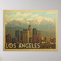 Los Angeles California Vintage Travel