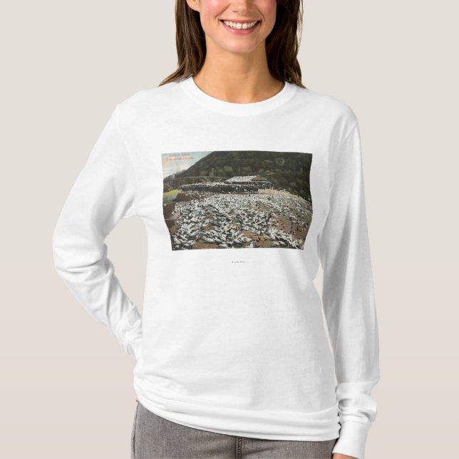Los Angeles, CaliforniaView eines T-Shirt (Vorderseite)