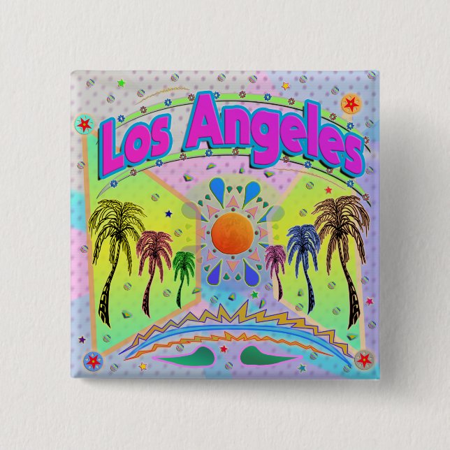 Los Angeles Calm Desire Button (Vorderseite)