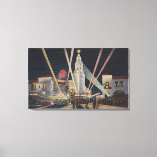 Los Angeles, CAPremier, Carthay Circle Theater Leinwanddruck