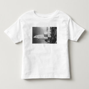 Los Angeles, CARathaus und Stadtansicht Kleinkind T-shirt