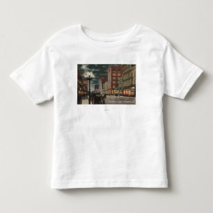 Los Angeles, CAStreet Ansicht von Broadway an Kleinkind T-shirt