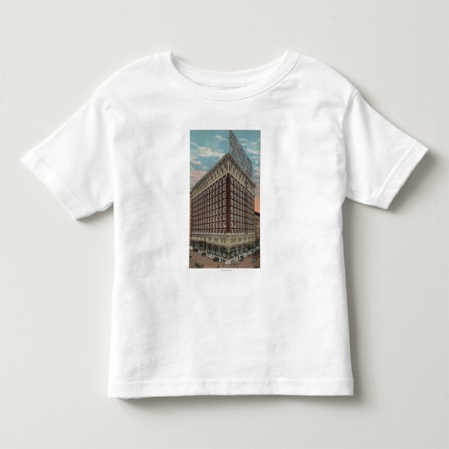 Los Angeles, CAView des Hotels Rosslyn Kleinkind T-shirt (Vorderseite)