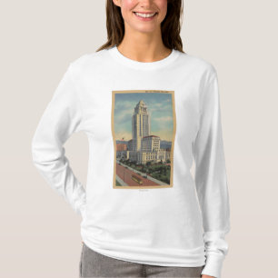 Los Angeles, CAView von Rathaus und von T-Shirt