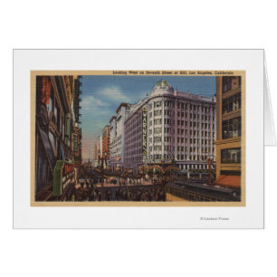 Los Angeles, CAView von Warner Bros. auf der 7th S