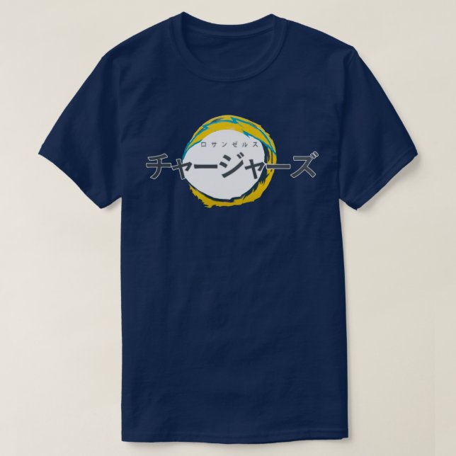 Los Angeles Chargers Anime T-Shirt (Design vorne)