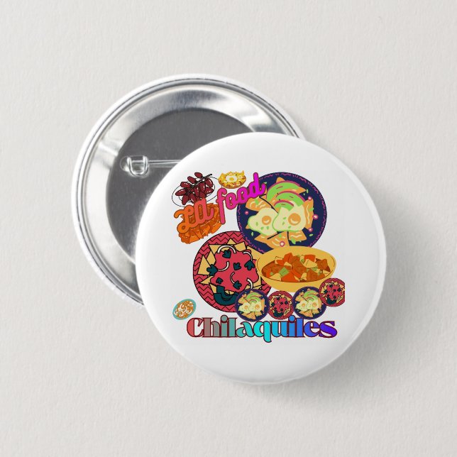 Los Angeles Chilaquiles Button (Vorne & Hinten)