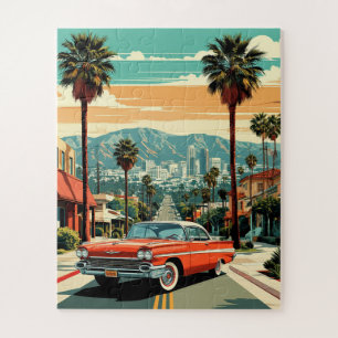 Los Angeles City Palm Tree Scenic
