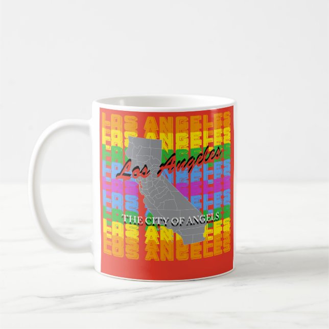 Los Angeles coffee mug  Kaffeetasse (Links)