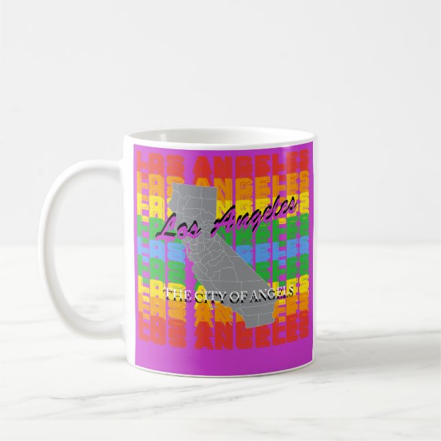 Los Angeles coffee mug  Kaffeetasse (Links)