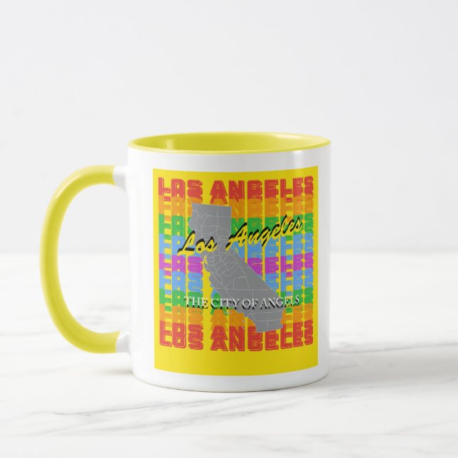 Los Angeles coffee mug  Tasse (Links)