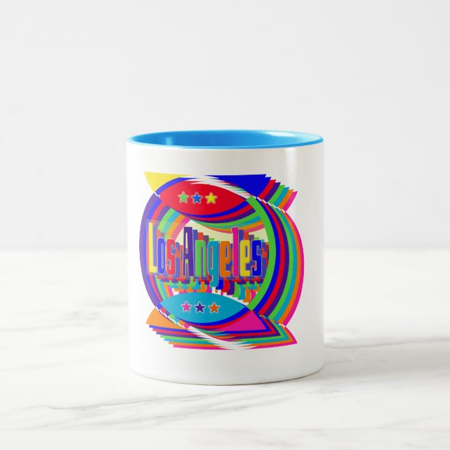 Los Angeles Color Combo 2 Cup Zweifarbige Tasse (Mittel)