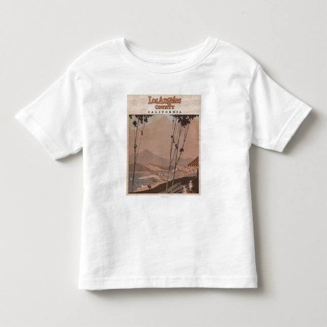 Los Angeles County, Kalifornien Kleinkind T-shirt (Vorderseite)