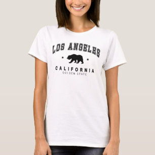 Los Angeles - Design eines grizzly Bären T-Shirt