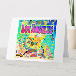 Los Angeles Epoch Hour Greeting Card Karte