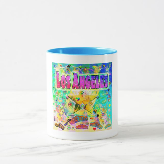 Los Angeles Epoch Hour Tasse (Zentrum)