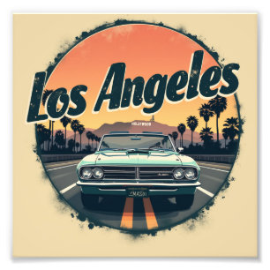 Los Angeles Fotodruck