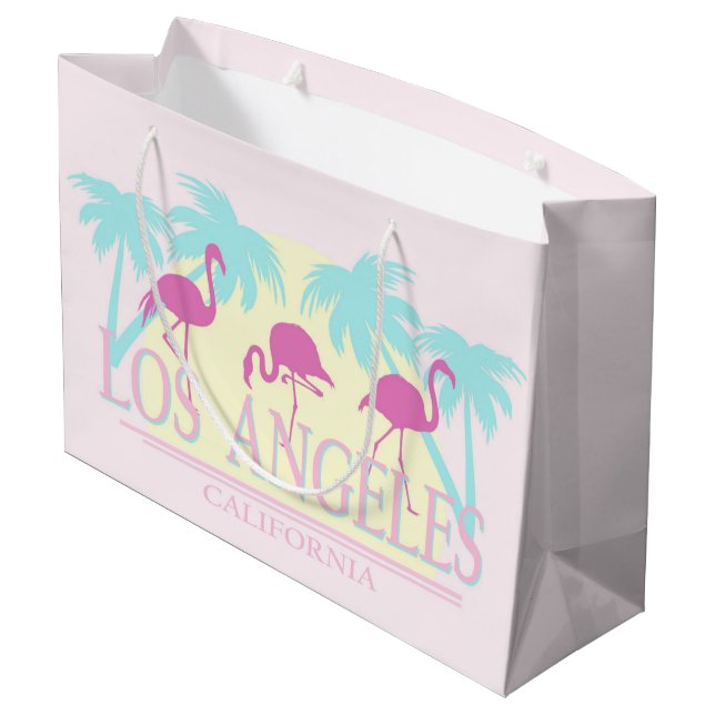 Los Angeles Gift Bag Große Geschenktüte (Rückseite Schrägansicht)
