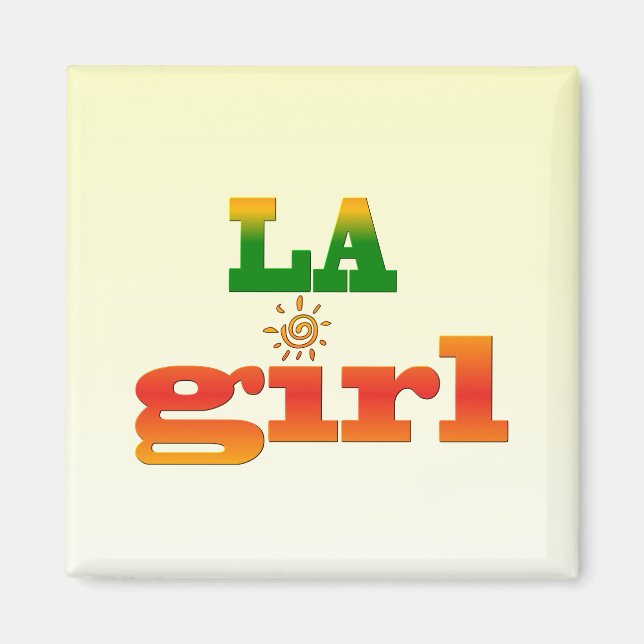 Los Angeles Girl Magnet (Vorne)