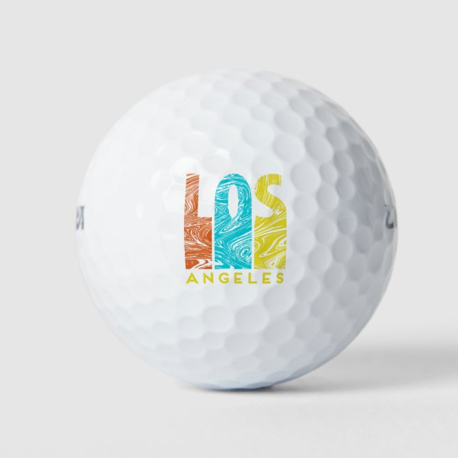 Los Angeles Golfball (Vorderseite)