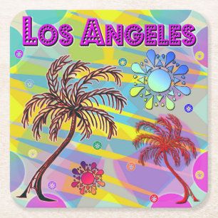 Los Angeles Happy and Hope Untersetzer