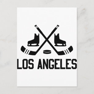 Los Angeles Hockey Postkarte
