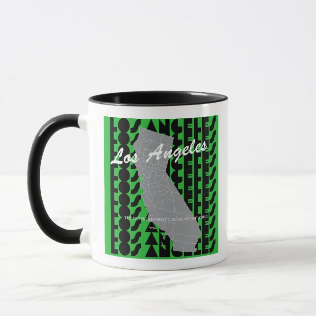 Los Angeles Kaffeetasse  (Links)