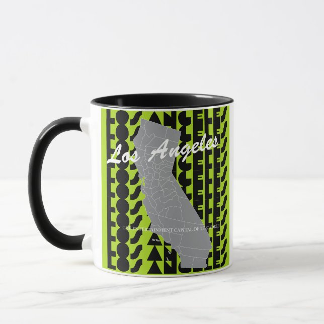 Los Angeles Kaffeetasse  (Links)
