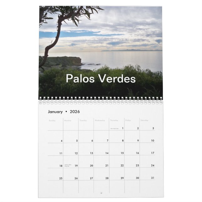 Los Angeles, Kalender Kaliforniens 2015 (Jan 2026)