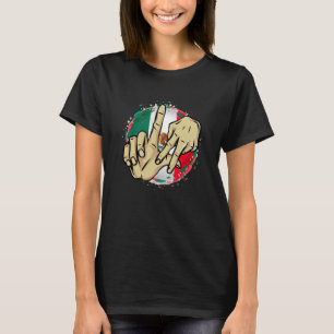 Los Angeles Kalifornien Chicano Mexiko Flagge LA H T-Shirt