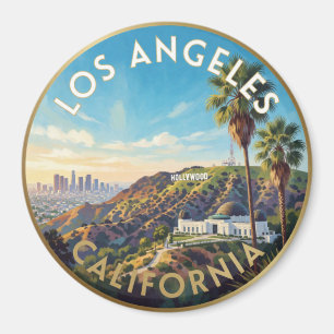 Los Angeles Kalifornien Hollywood Reise Magnet