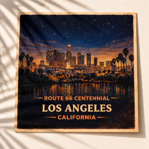 Los Angeles Kalifornien Hundertjahrfeier Poster