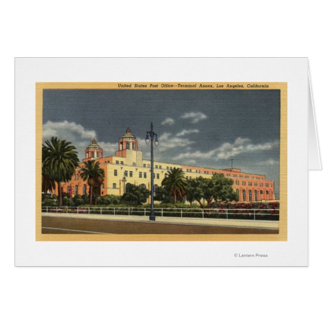 Los Angeles, Kalifornien Post - Terminal (Vorderseite (Horizontal))