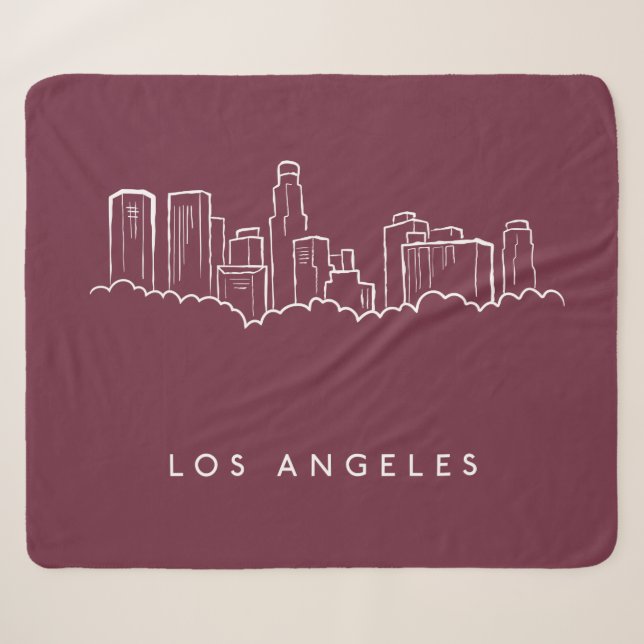 Los Angeles Kalifornien Sherpadecke (Vorderseite (Horizontal))