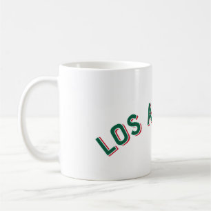 Los Angeles, Kalifornien Vintage Bogen Kaffeetasse