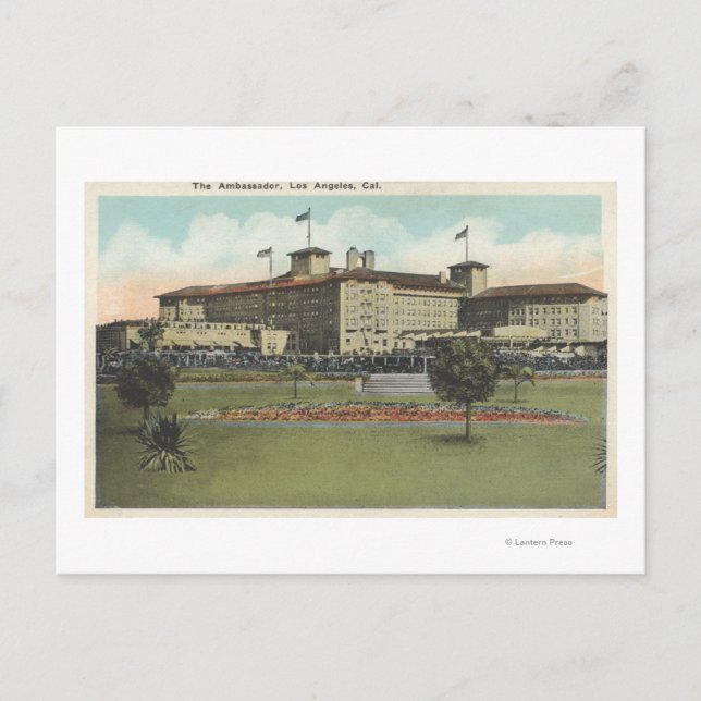 Los Angeles, KalifornienAnsicht des Botschafters Postkarte (Vorderseite)