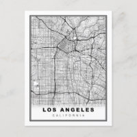 Los Angeles Karte