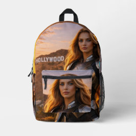 LOS ANGELES - LA BEDRUCKTER RUCKSACK