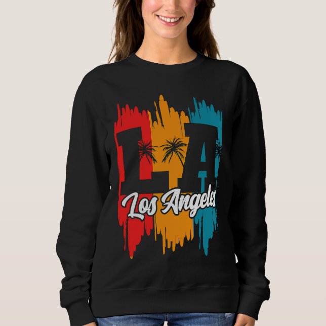 Los Angeles LA California   2 Sweatshirt (Vorderseite)