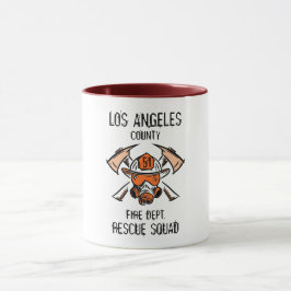 Los Angeles Landkreis Fire Dept. Rescue Squad 51 Tasse