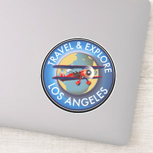 Los Angeles Logo für Reisen Aufkleber