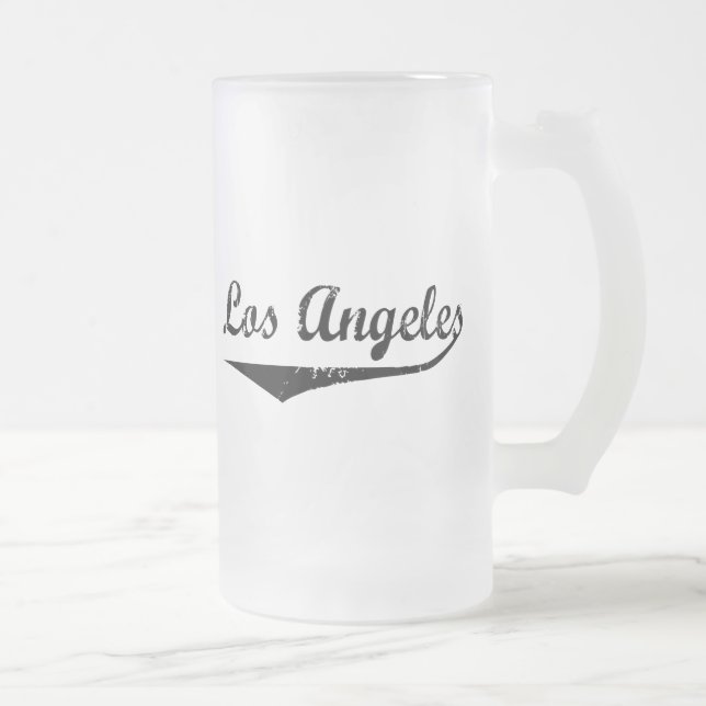 Los Angeles Mattglas Bierglas (Rechts)