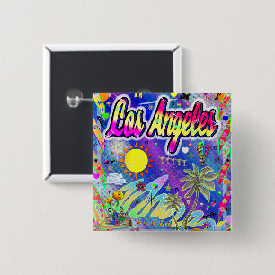 Los Angeles Nu Era Button