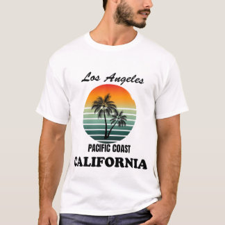 Los Angeles Pacific Coast California Sonnenunterga T-Shirt