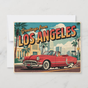 Los Angeles Postcard Postkarte