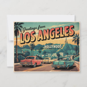 Los Angeles Postcard Postkarte