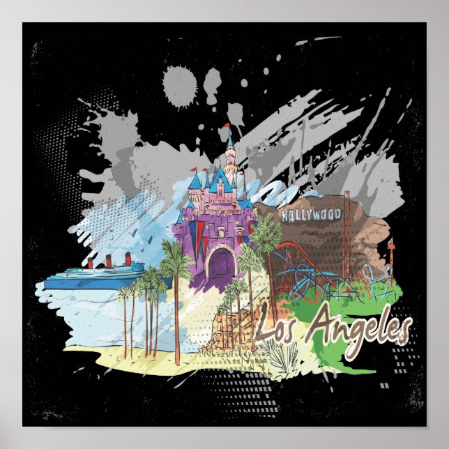 Los Angeles Poster (Vorne)