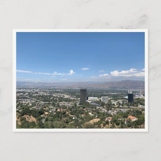 Los Angeles Postkarte (Vorderseite)