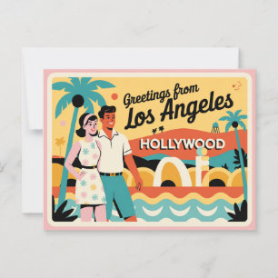 Los Angeles Postkarte