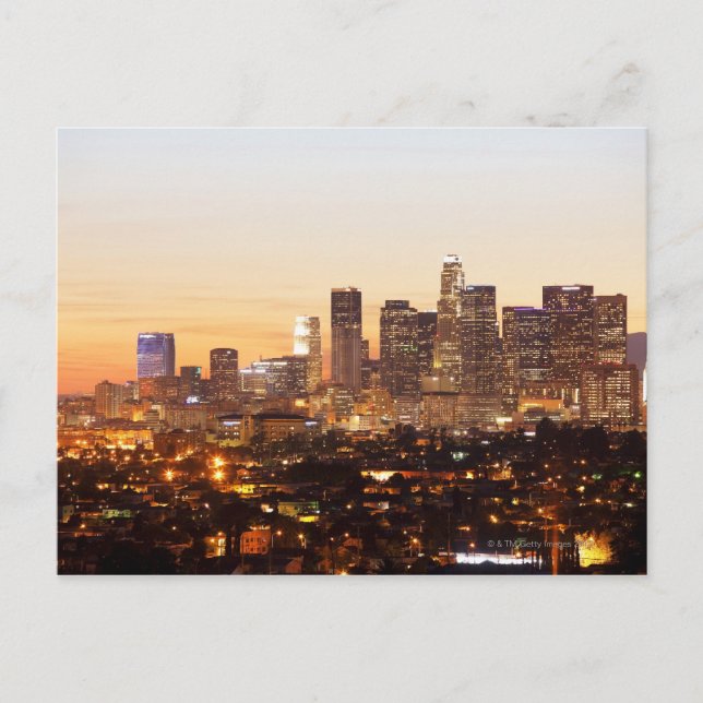 Los Angeles Postkarte (Vorderseite)